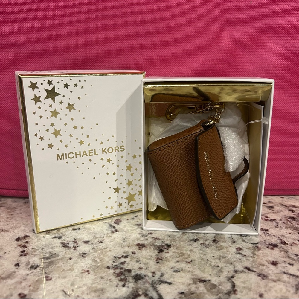 Michael Kors Brown Key Charm